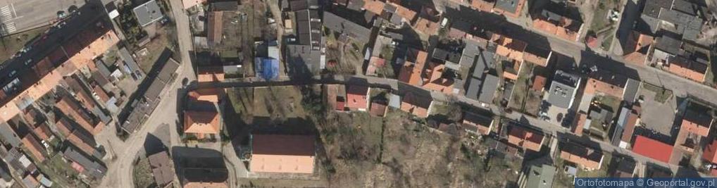 Zdjęcie satelitarne Garncarska ul.