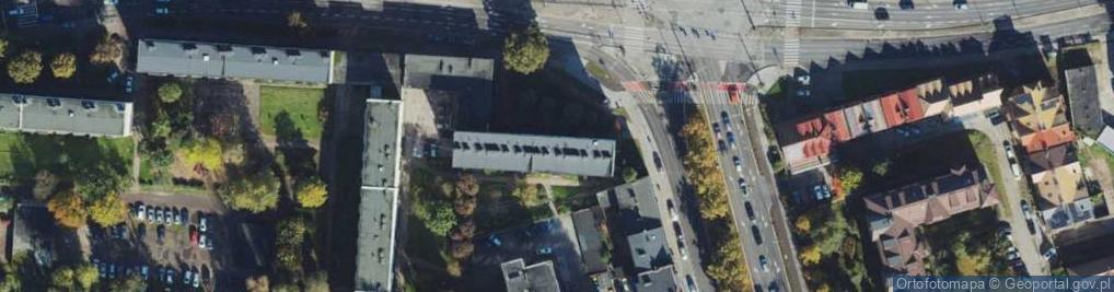 Zdjęcie satelitarne Garncarska ul.