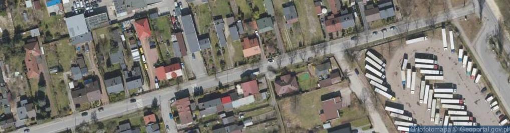 Zdjęcie satelitarne Garbarska ul.