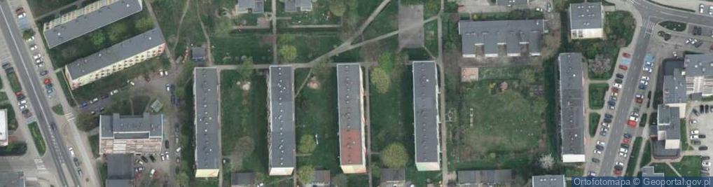 Zdjęcie satelitarne Gajcego Tadeusza ul.