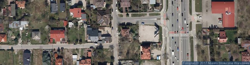 Zdjęcie satelitarne Gajdy ul.