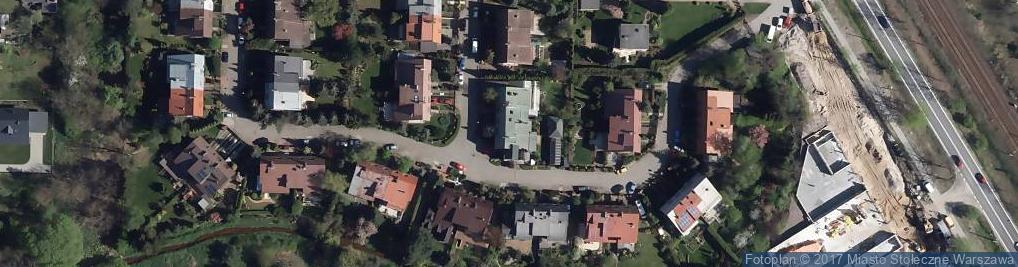 Zdjęcie satelitarne Gardenii ul.