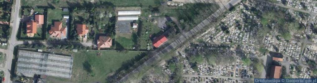 Zdjęcie satelitarne Gajowa ul.