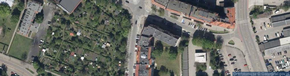 Zdjęcie satelitarne Gajowa ul.