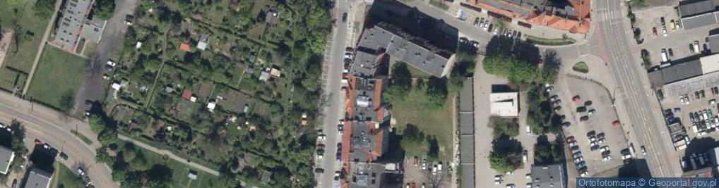 Zdjęcie satelitarne Gajowa ul.