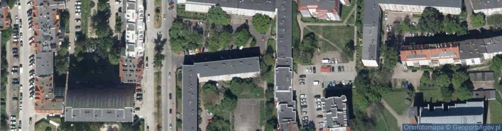 Zdjęcie satelitarne Gajowa ul.