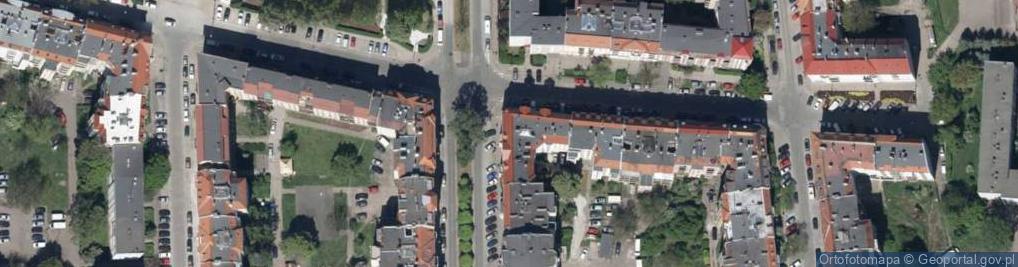 Zdjęcie satelitarne Gajowa ul.