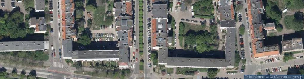 Zdjęcie satelitarne Gajowa ul.