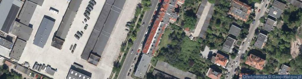 Zdjęcie satelitarne Gajowicka ul.