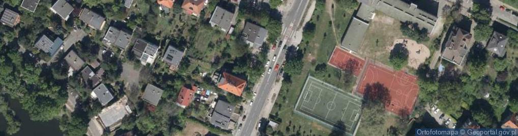 Zdjęcie satelitarne Gajowicka ul.