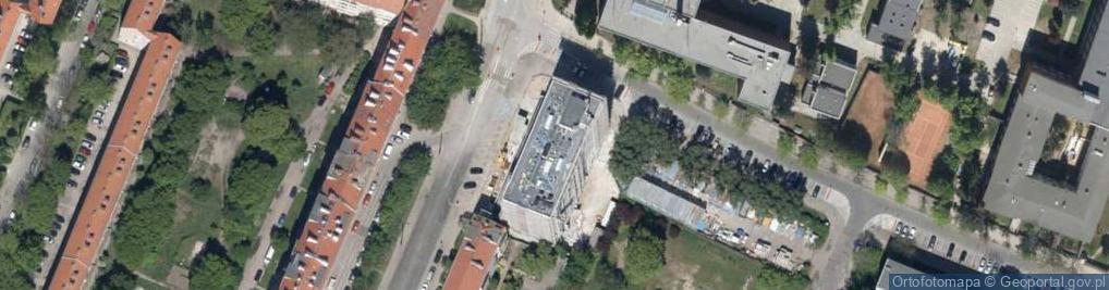 Zdjęcie satelitarne Gajowicka ul.