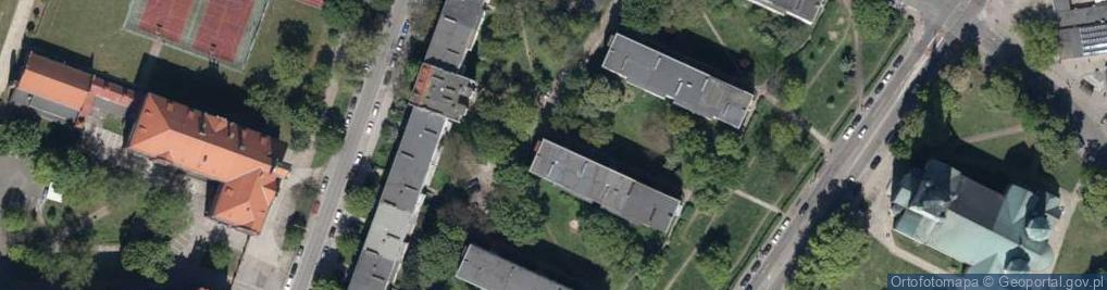 Zdjęcie satelitarne Gajowicka ul.