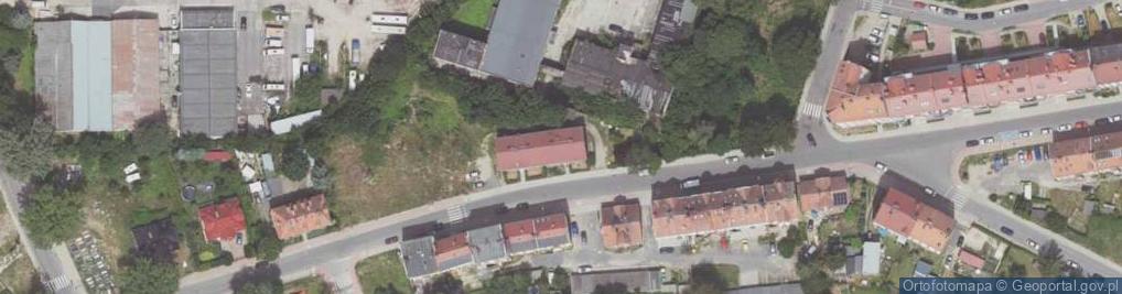 Zdjęcie satelitarne Gdańska ul.
