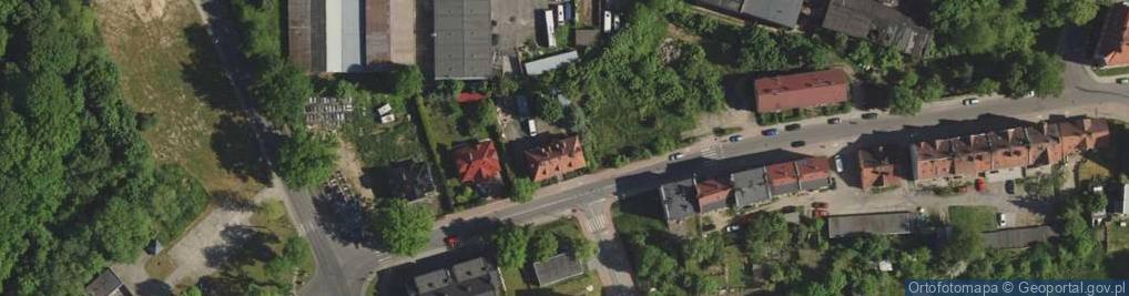 Zdjęcie satelitarne Gdańska ul.