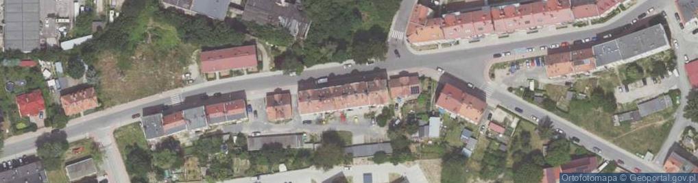 Zdjęcie satelitarne Gdańska ul.