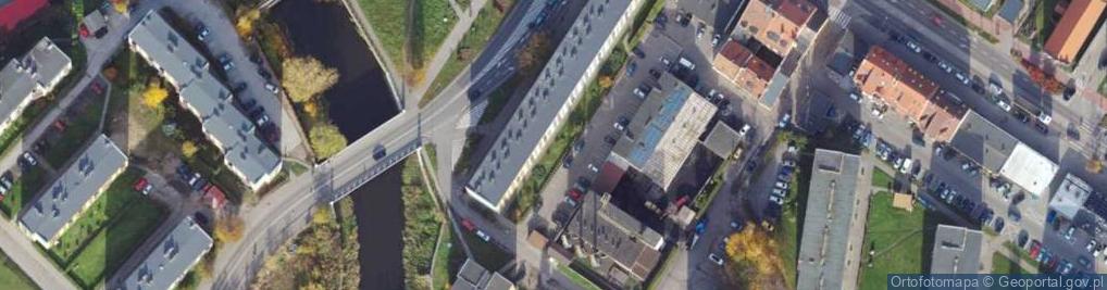 Zdjęcie satelitarne Gdańska ul.