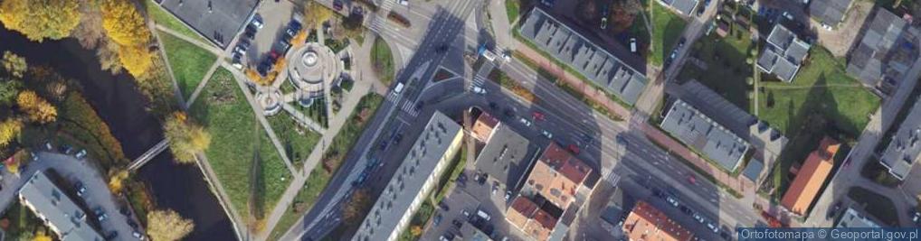 Zdjęcie satelitarne Gdańska ul.