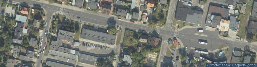 Zdjęcie satelitarne Gdyńska ul.
