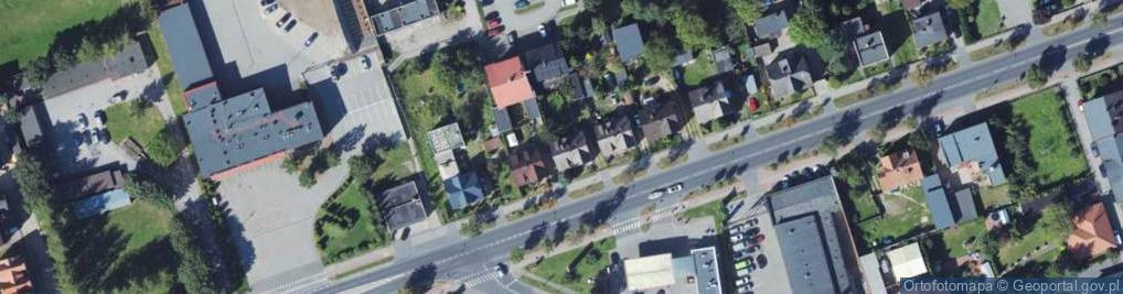 Zdjęcie satelitarne Gdańska ul.
