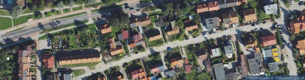 Zdjęcie satelitarne Gdyńska ul.