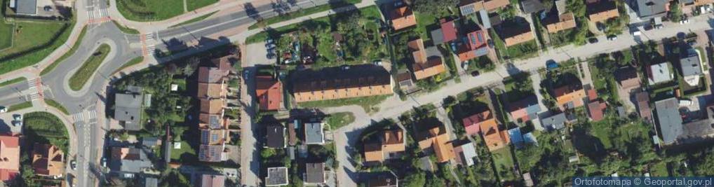 Zdjęcie satelitarne Gdyńska ul.