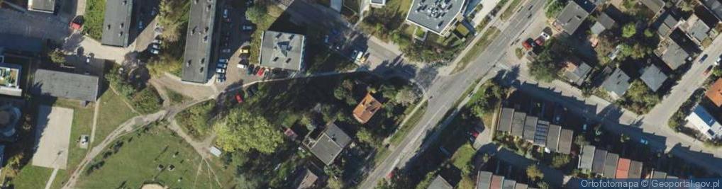 Zdjęcie satelitarne Gdańska ul.