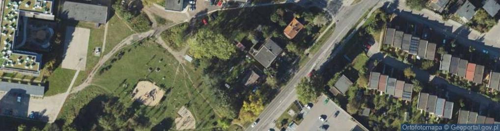 Zdjęcie satelitarne Gdańska ul.