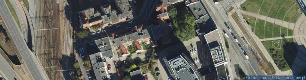 Zdjęcie satelitarne Gdyńskich Kosynierów ul.