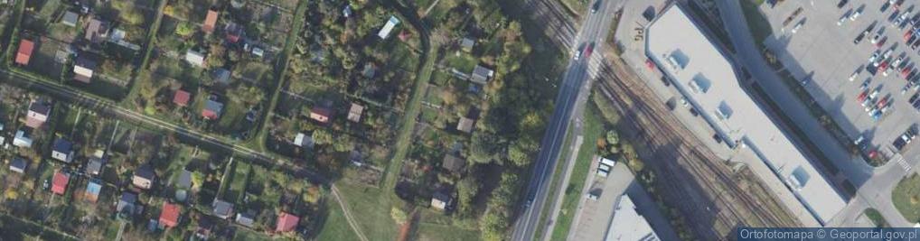 Zdjęcie satelitarne Gdańska ul.