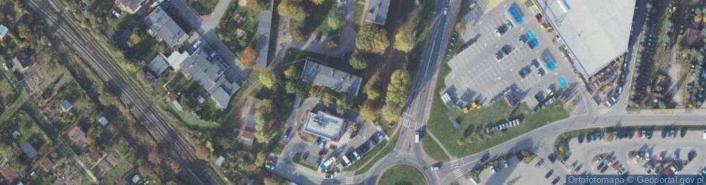 Zdjęcie satelitarne Gdańska ul.