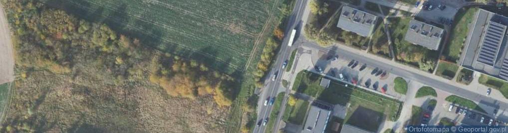 Zdjęcie satelitarne Gdańska ul.