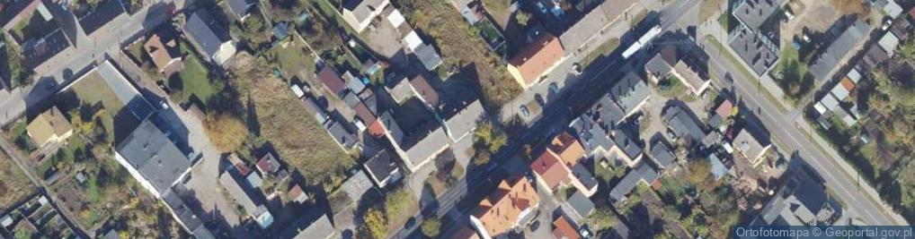 Zdjęcie satelitarne Gdańska ul.