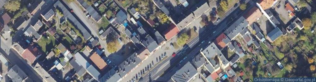 Zdjęcie satelitarne Gdańska ul.