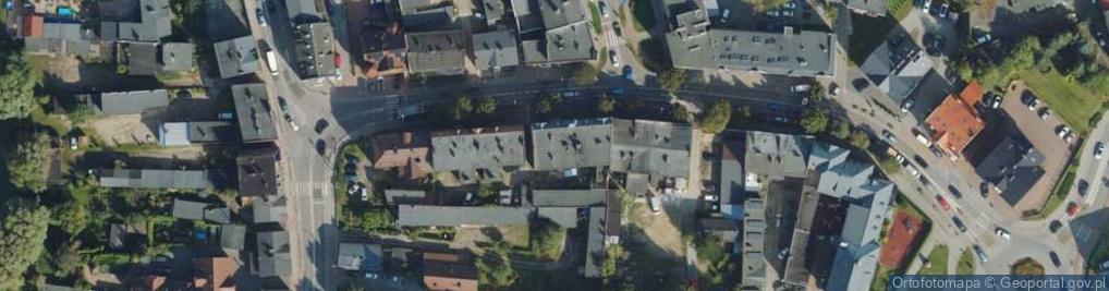 Zdjęcie satelitarne Gdańska ul.