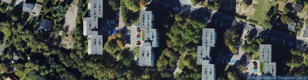 Zdjęcie satelitarne Gdańska ul.