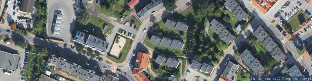 Zdjęcie satelitarne Gdańska ul.