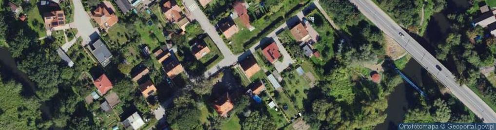 Zdjęcie satelitarne Gdańska ul.
