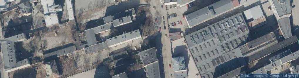 Zdjęcie satelitarne Gdańska ul.