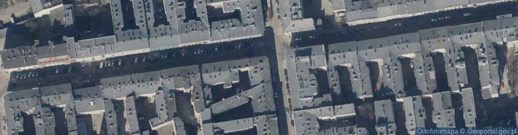 Zdjęcie satelitarne Gdańska ul.