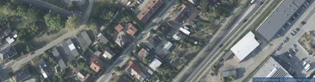 Zdjęcie satelitarne Gdańska ul.