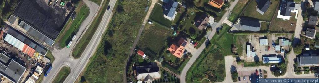Zdjęcie satelitarne Gdańska ul.