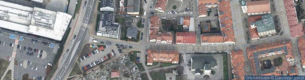 Zdjęcie satelitarne Gdańska ul.