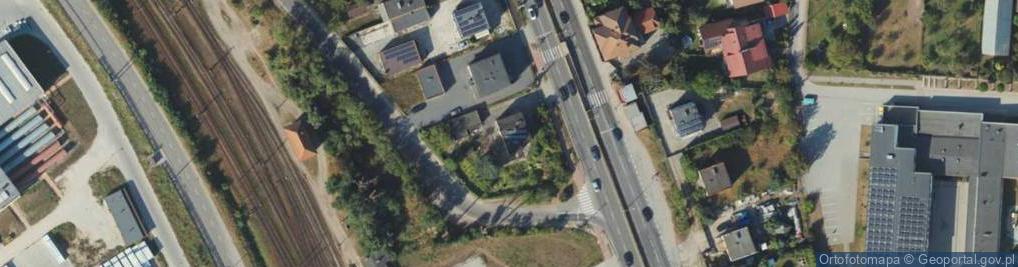 Zdjęcie satelitarne Gdańska ul.