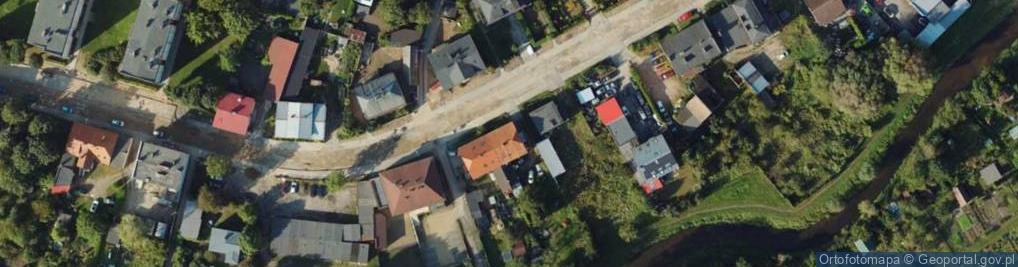 Zdjęcie satelitarne Gdańska ul.