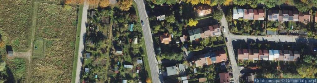 Zdjęcie satelitarne Gdyńska ul.