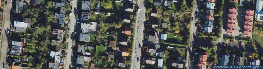 Zdjęcie satelitarne Gdyńska ul.