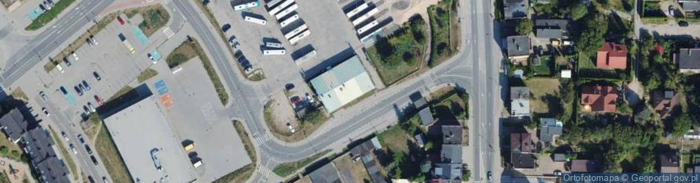 Zdjęcie satelitarne Gdańska ul.
