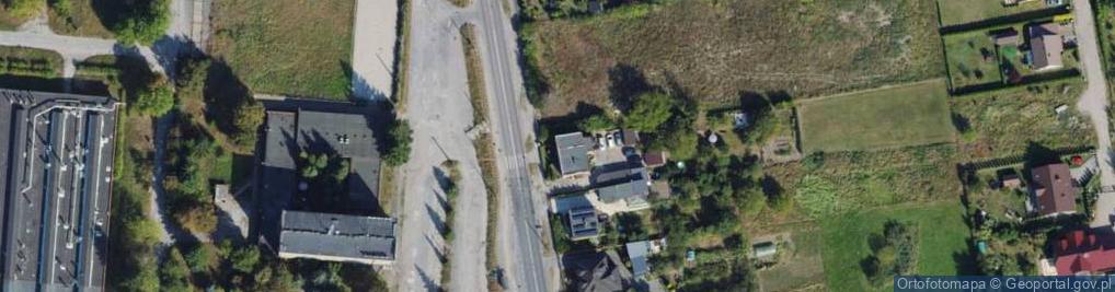 Zdjęcie satelitarne Gdańska ul.