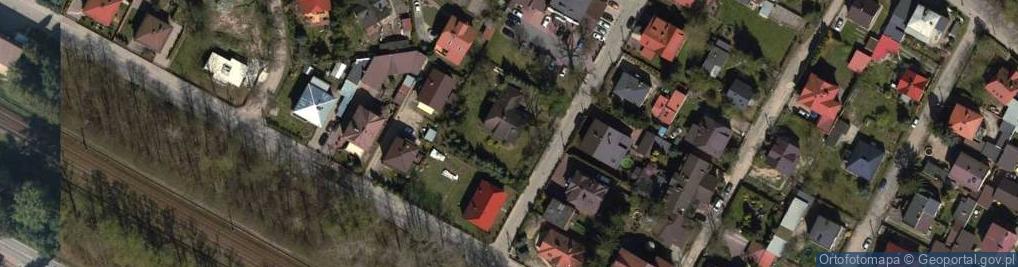 Zdjęcie satelitarne Gdańska ul.