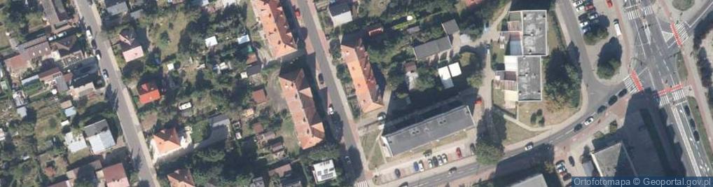 Zdjęcie satelitarne Gdyńska ul.